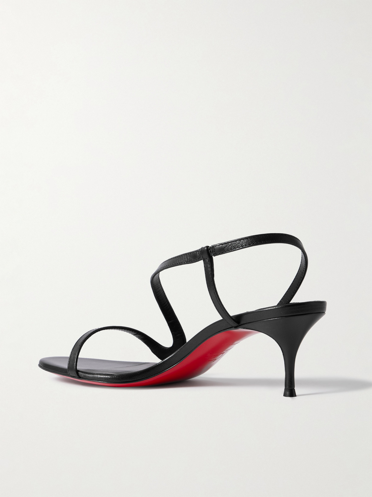 Rosalie 55 Leather And Pvc Slingback