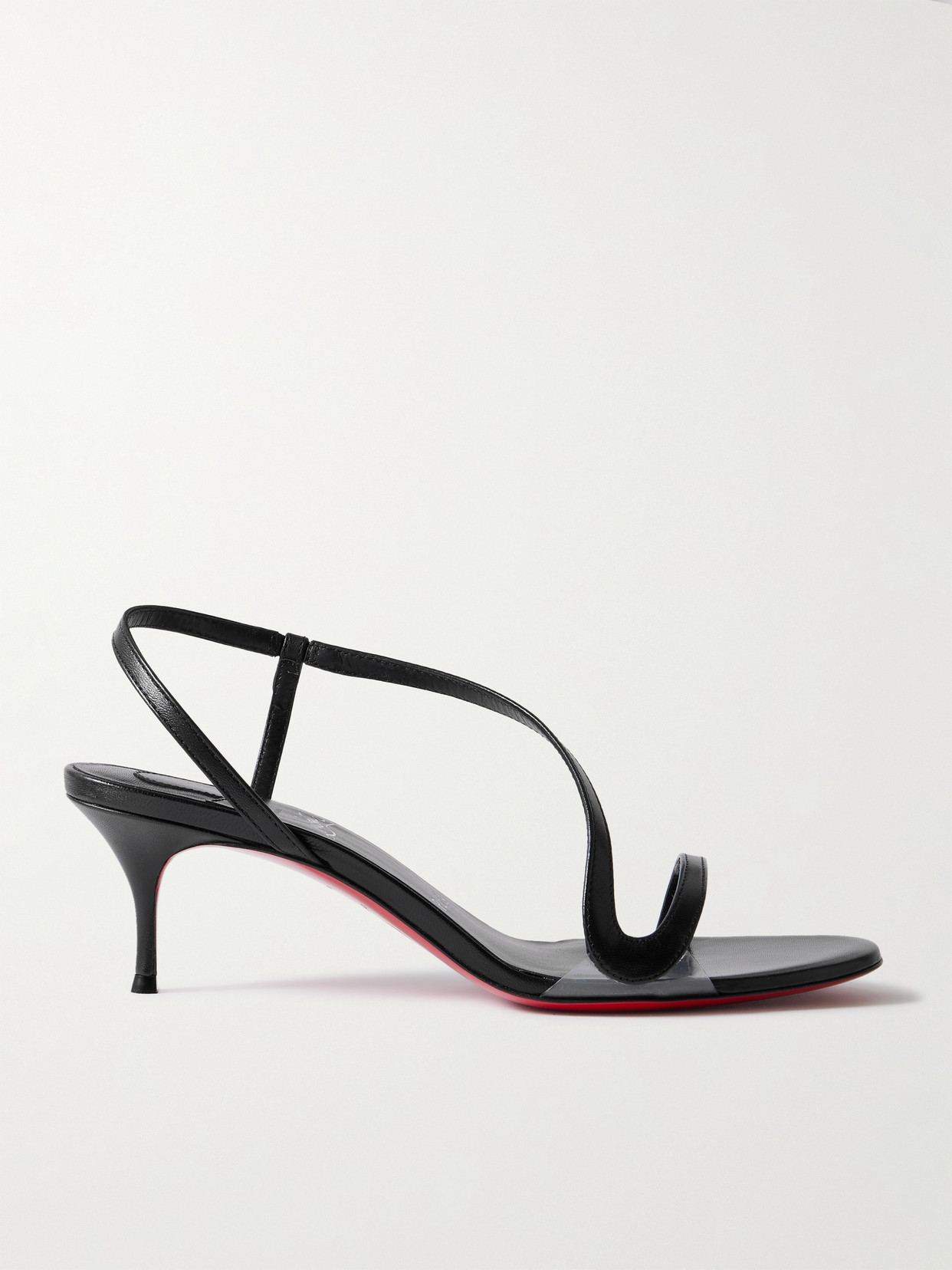 Rosalie 55 Leather And Pvc Slingback