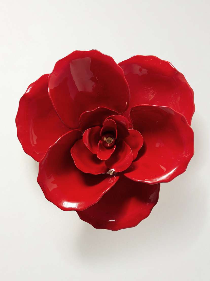 Jennifer Behr Chaya Gold-plated And Enamel Brooch