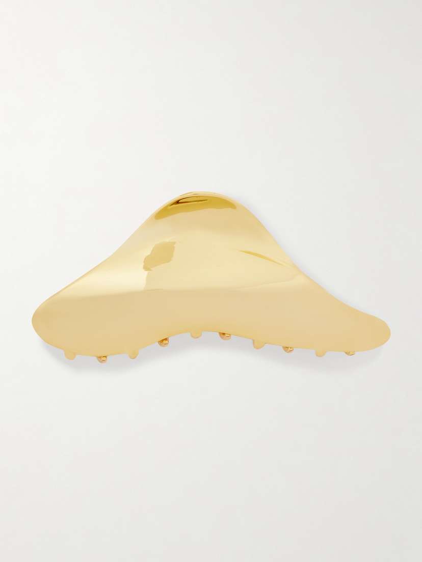 Jennifer Behr Amira Gold-tone Hair Clip