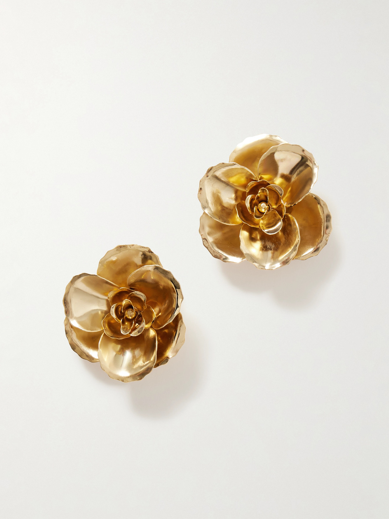 Jennifer Behr - Gladiolus Gold-tone Earrings - One size