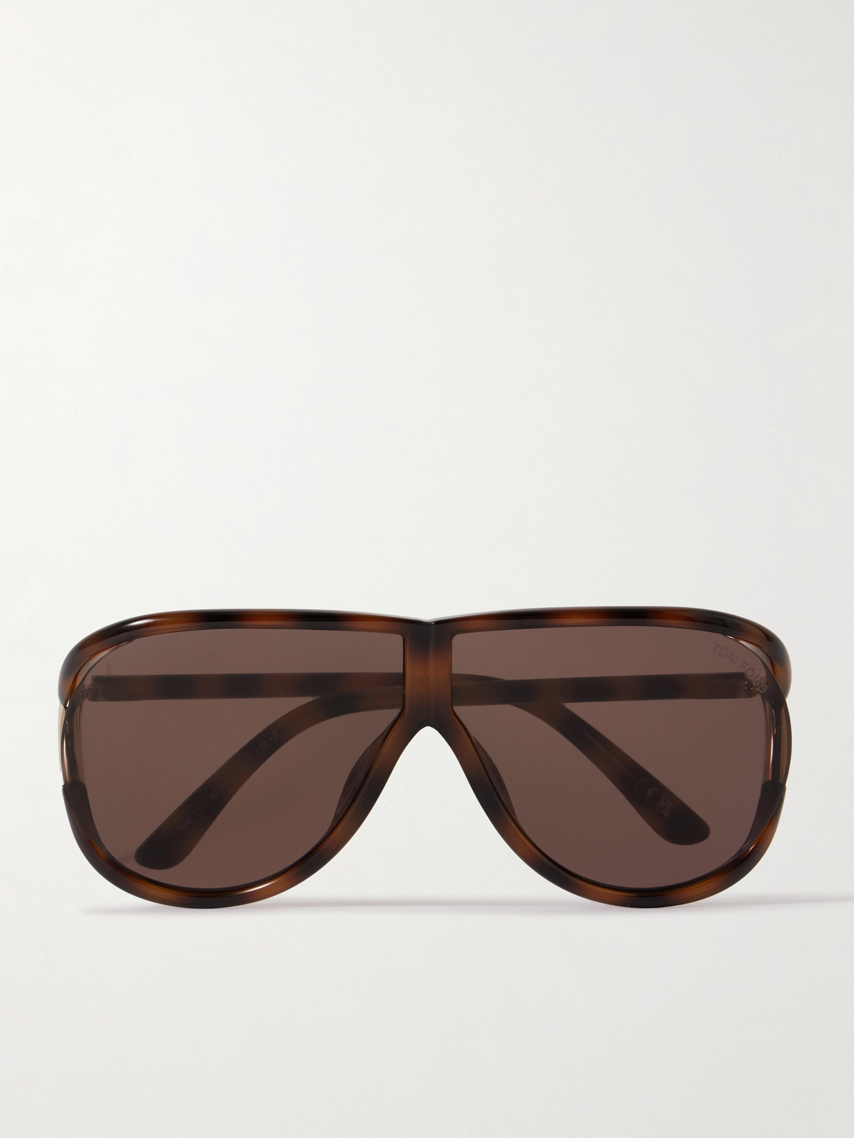Tom Ford Axel D-frame Tortoiseshell Acetate Sunglasses