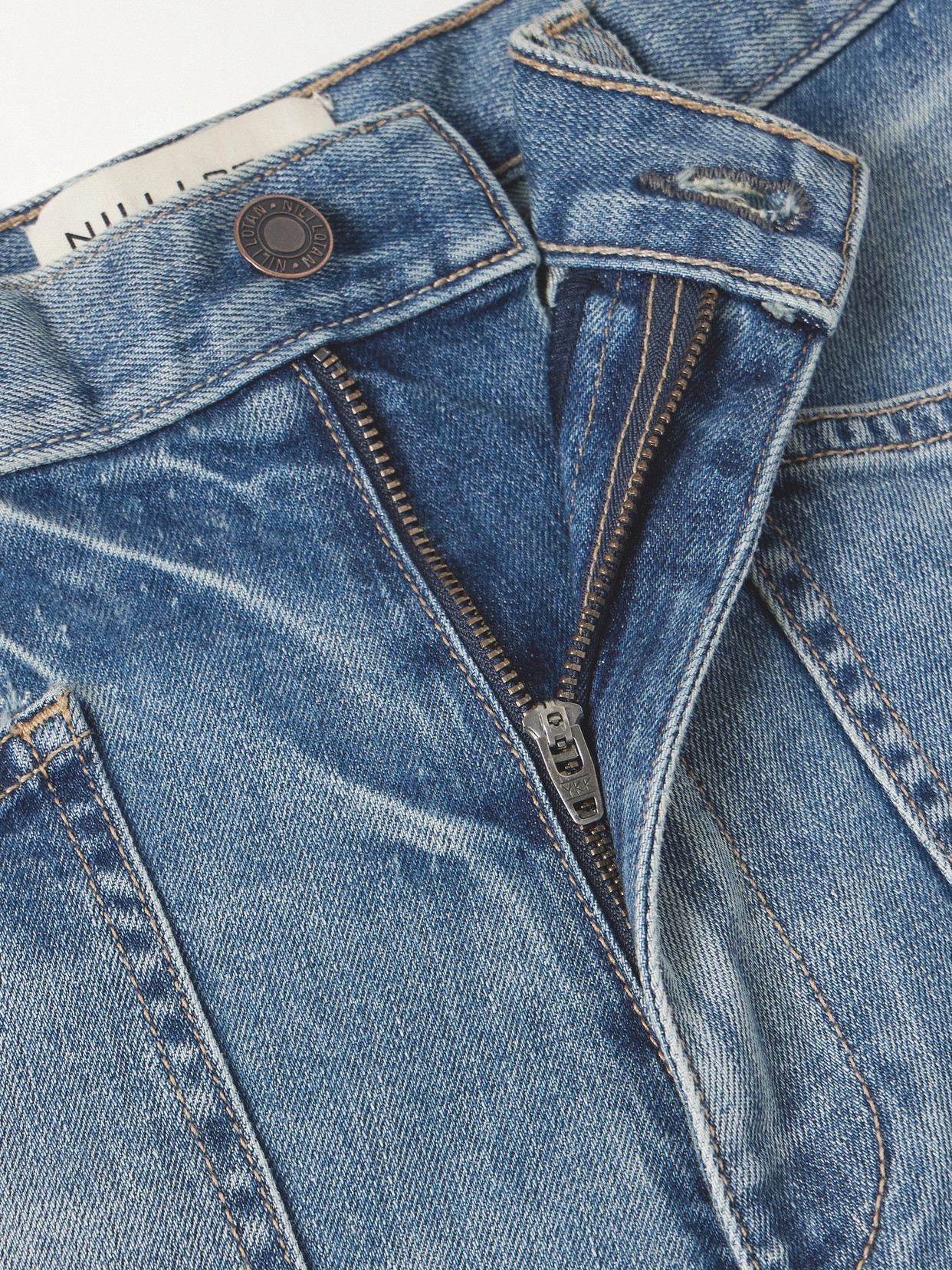 Nili Lotan Shon Jeans In Blue