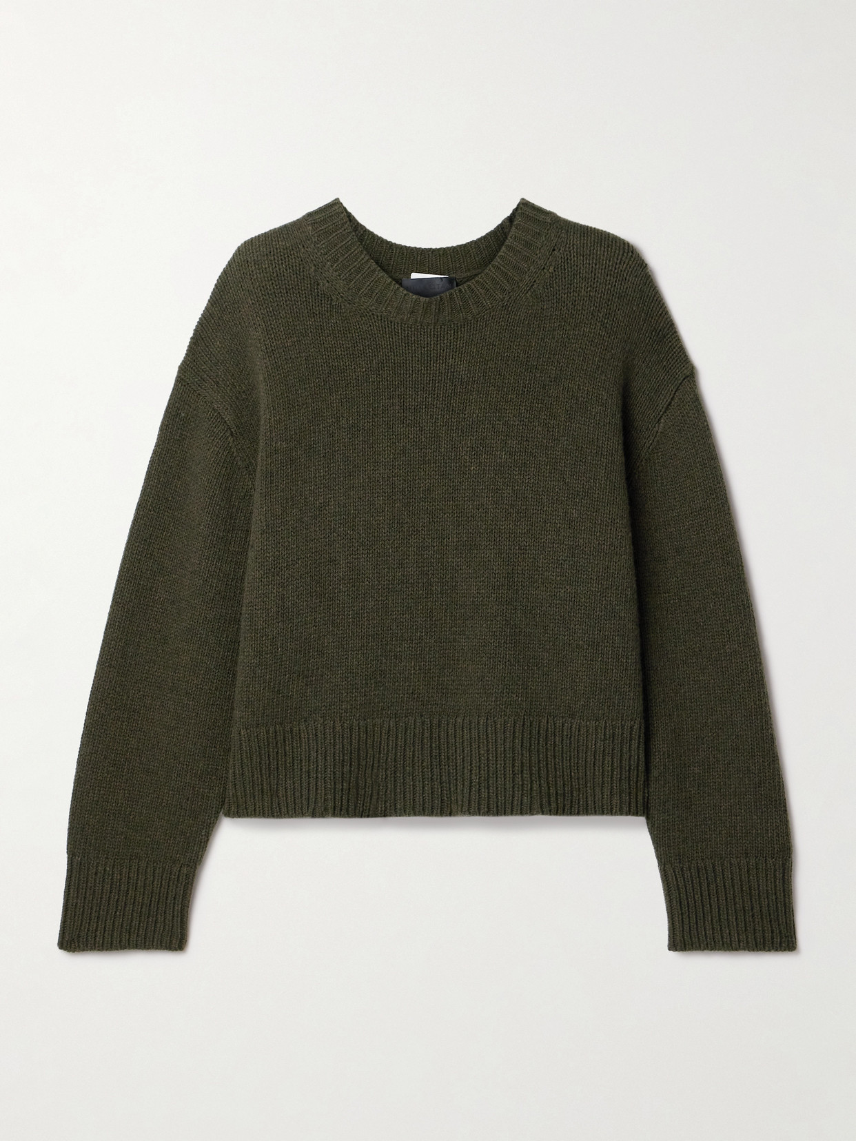 Nili Lotan Haisley Oversized Wool Jumper In Green