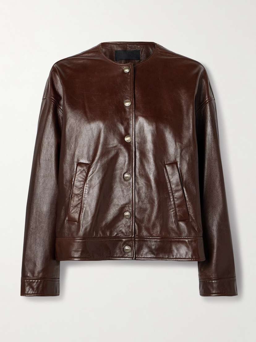 Nili Lotan Deja Leather Jacket