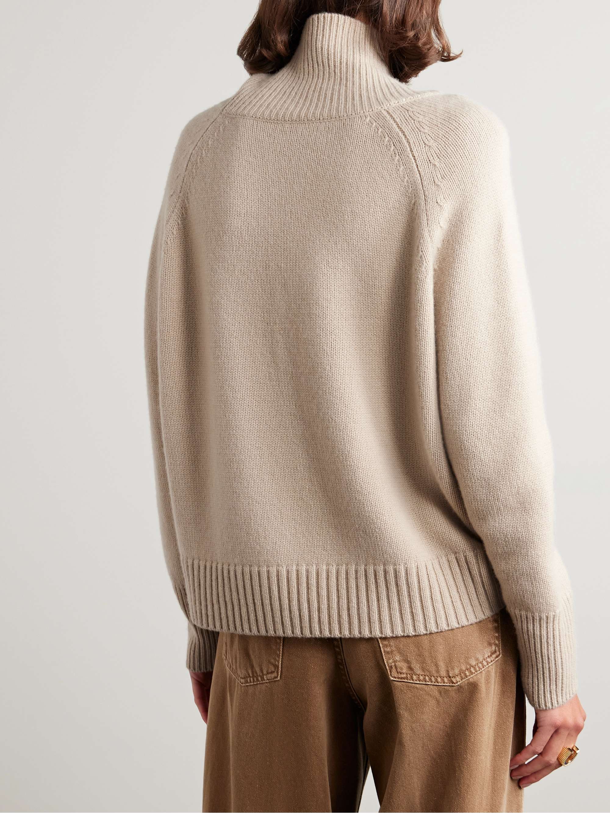 NILI LOTAN Lanie cashmere turtleneck sweater