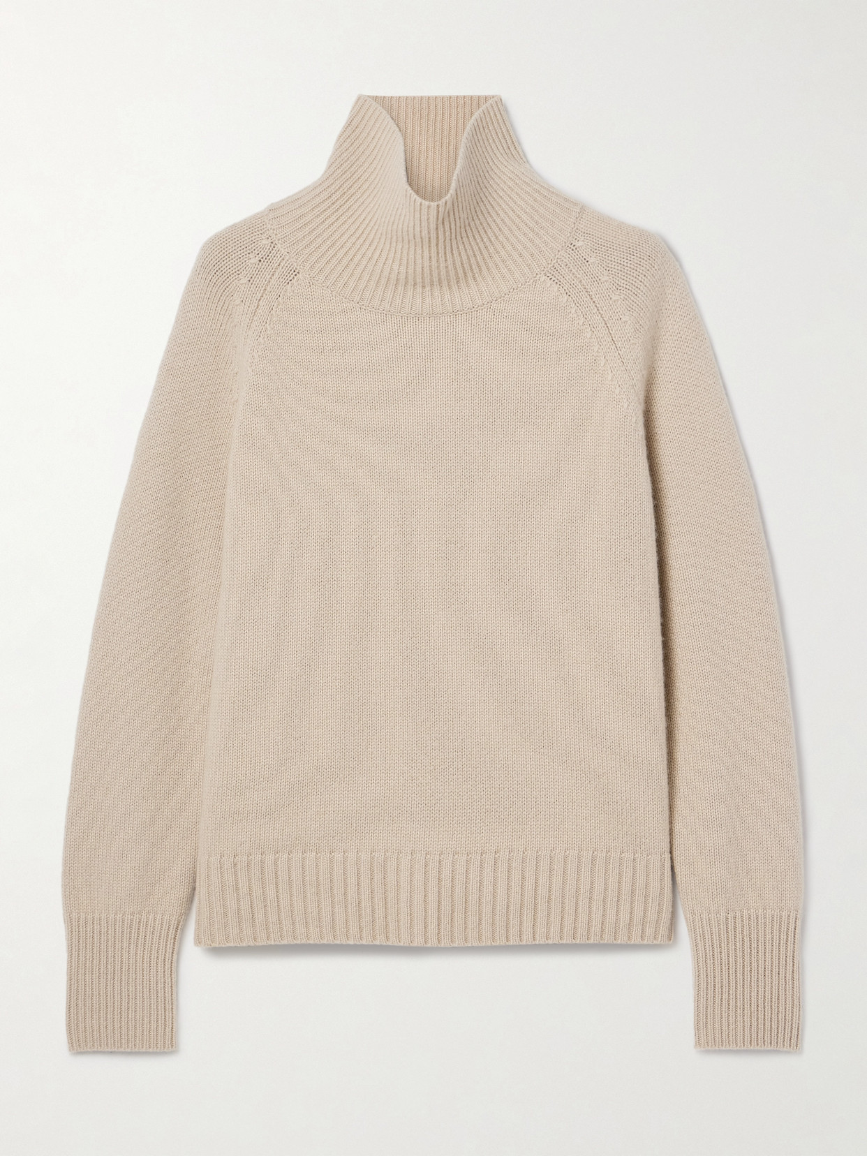 Nili Lotan Lanie Cashmere Turtleneck Sweater In Neutrals