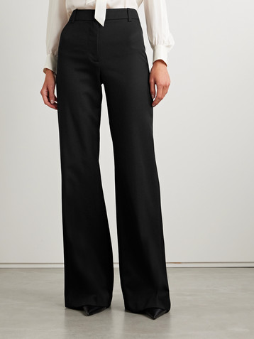 Nili Lotan Effy wool-twill wide-leg pants