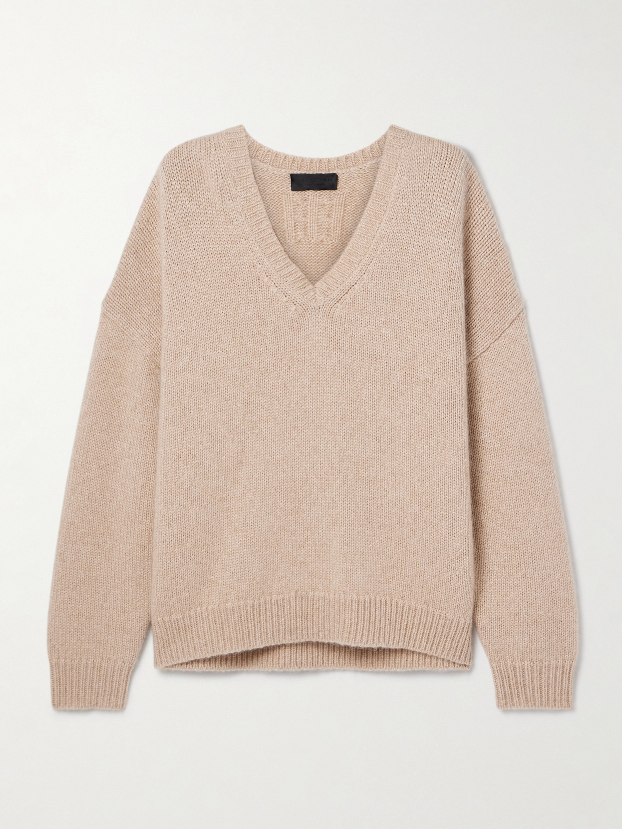 Nili Lotan Shagan Cashmere Sweater In Neutrals