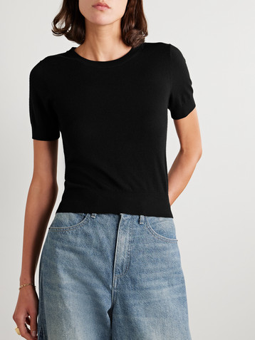 Nili Lotan Leilani slim-fit merino wool top