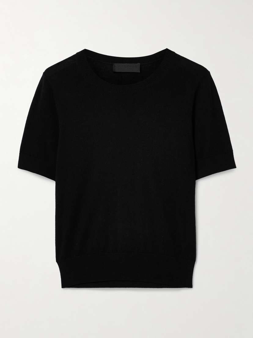 Nili Lotan Leilani Slim-fit Merino Wool Top