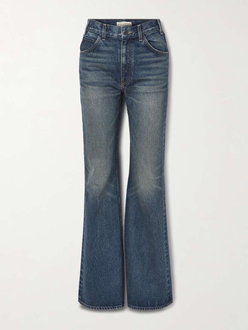 Nili Lotan Roe Mid-rise Flared Jeans