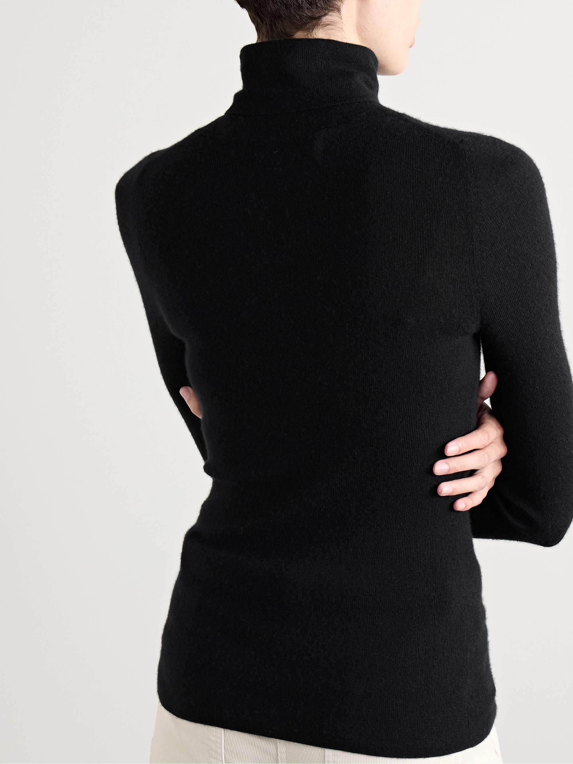 NILI LOTAN Lynnette cashmere turtleneck sweater