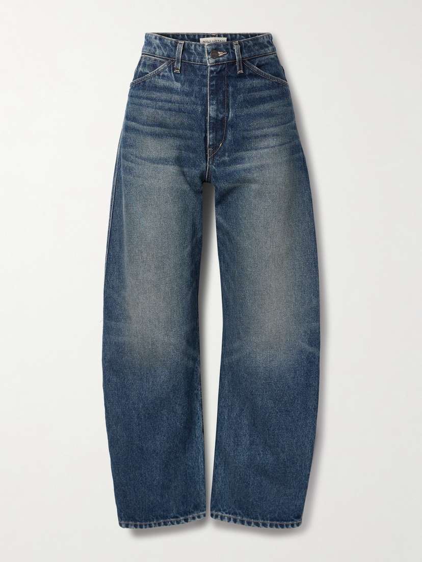 Nili Lotan Otis Mid-rise Barrel-leg Jeans