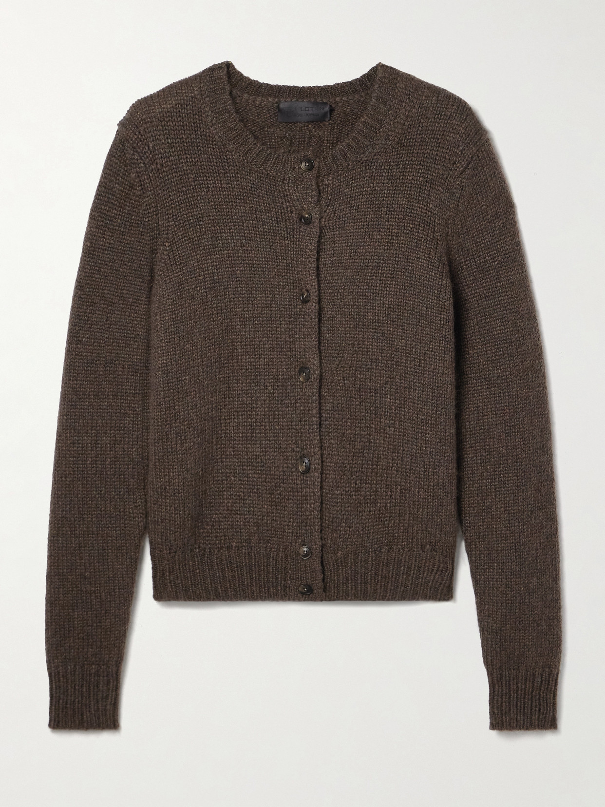 Nili Lotan Saskia Cardigan In Brown