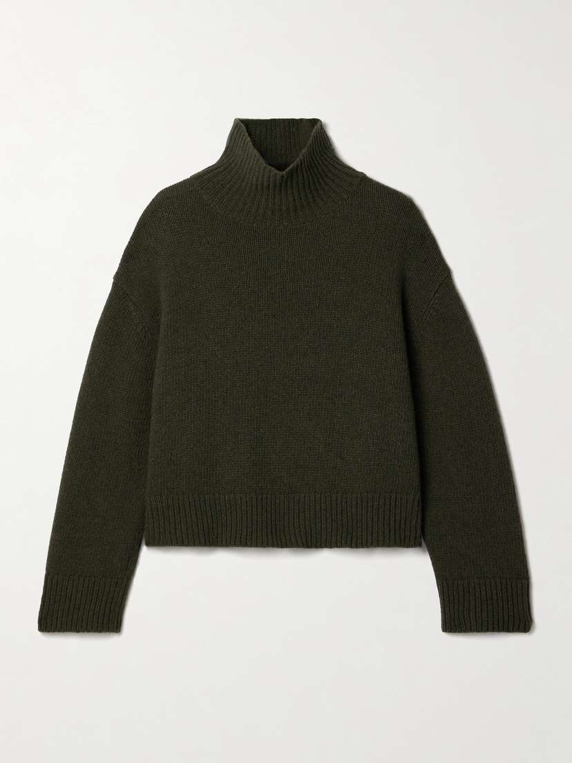 Nili Lotan Omaira Wool Turtleneck Sweater
