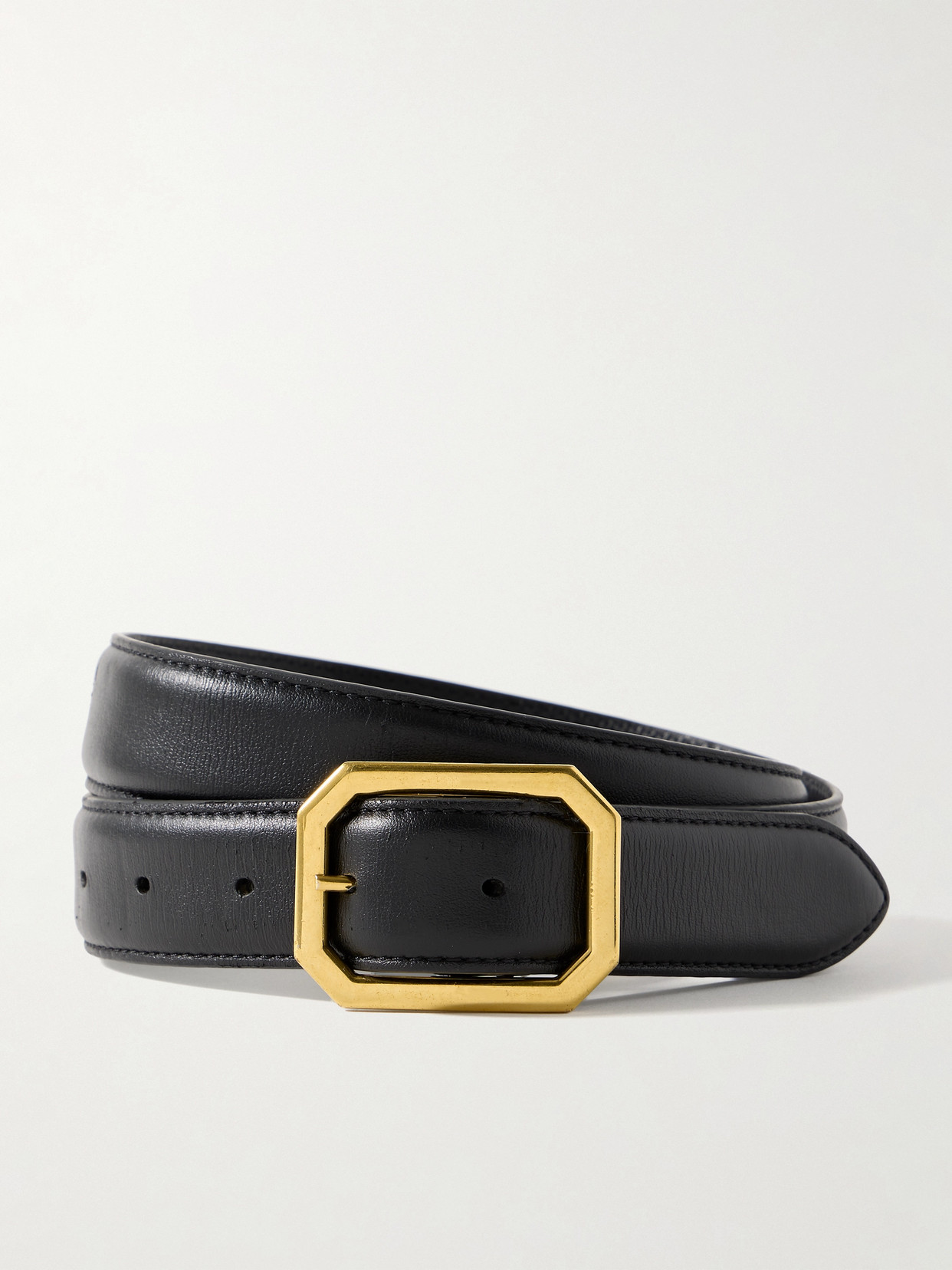 Nili Lotan - Anais Leather Belt - Black