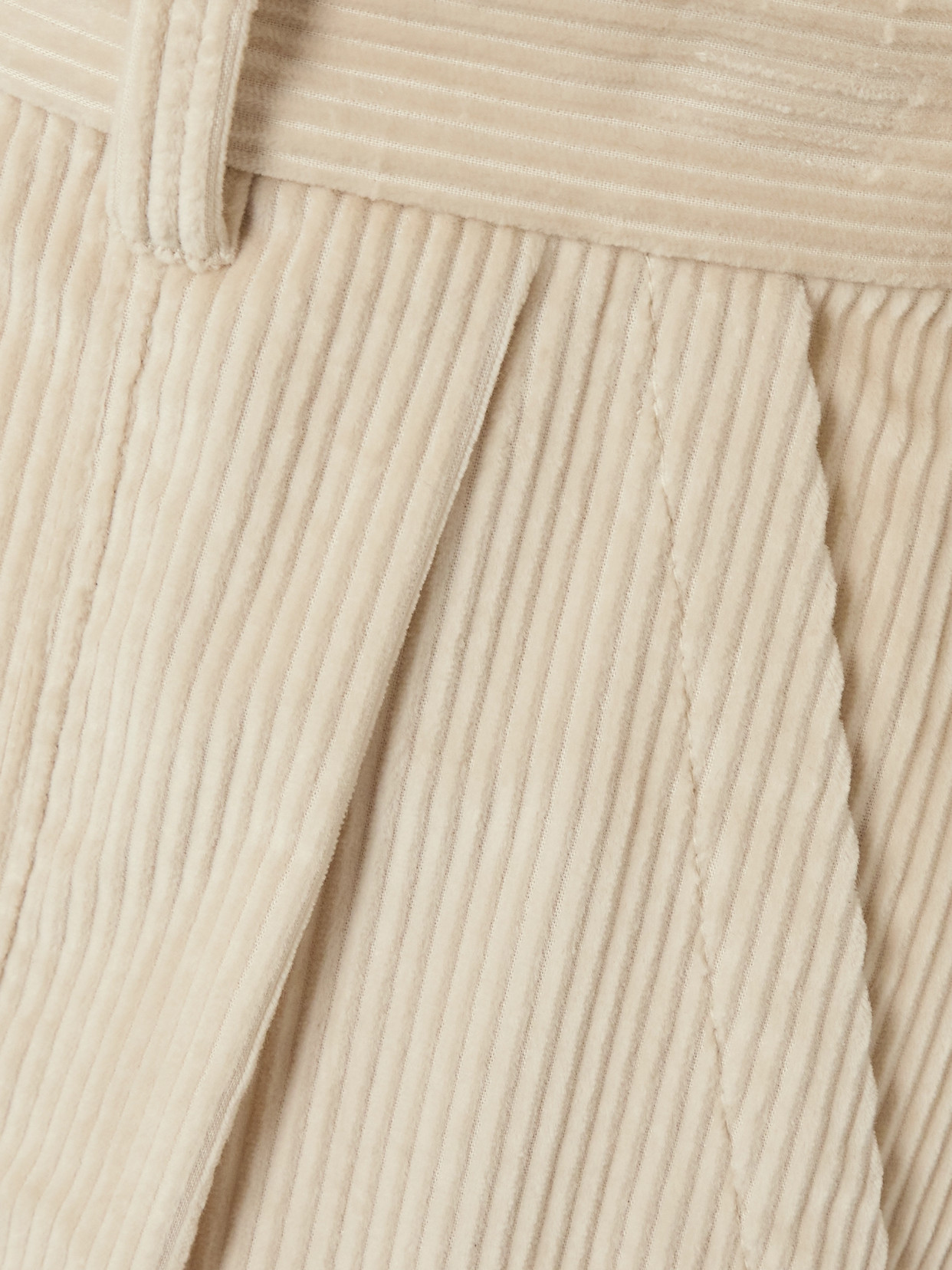 Brunello Cucinelli Cotton-corduroy Pants In Ecru