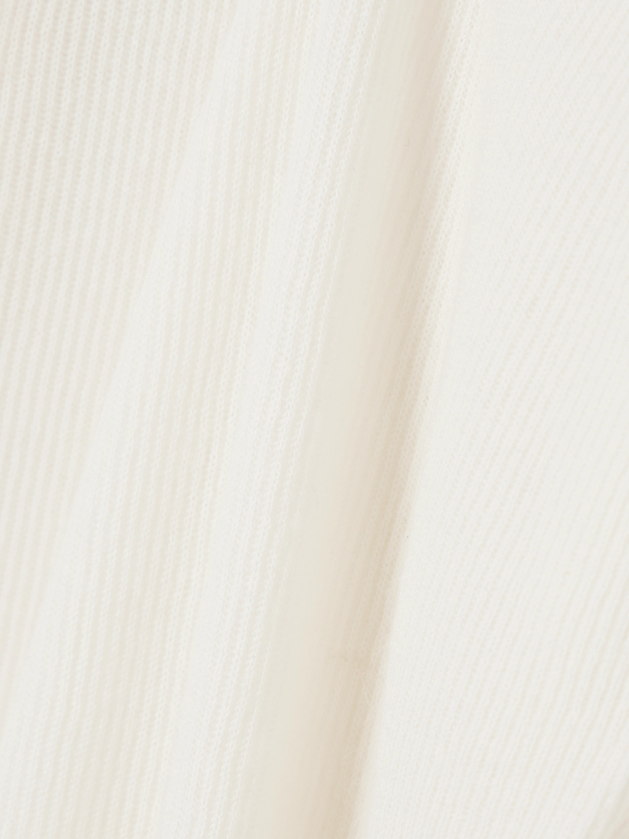 Brunello Cucinelli Ribbed Alpaca And Cotton-blend Midi Dress In Off-white