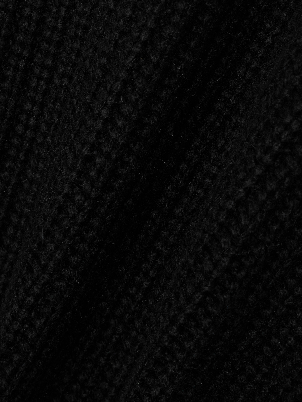 Brunello Cucinelli Ribbed Striped Cashmere Sweater In Black