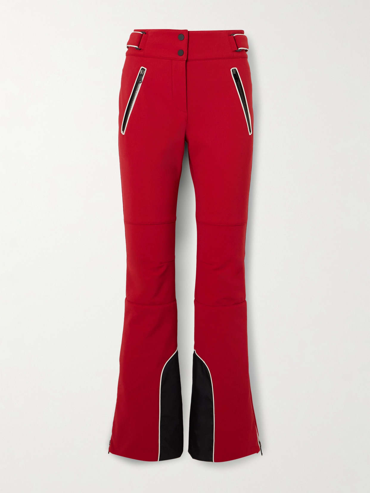 Brunello Cucinelli Padded Flared Ski Pants In Red