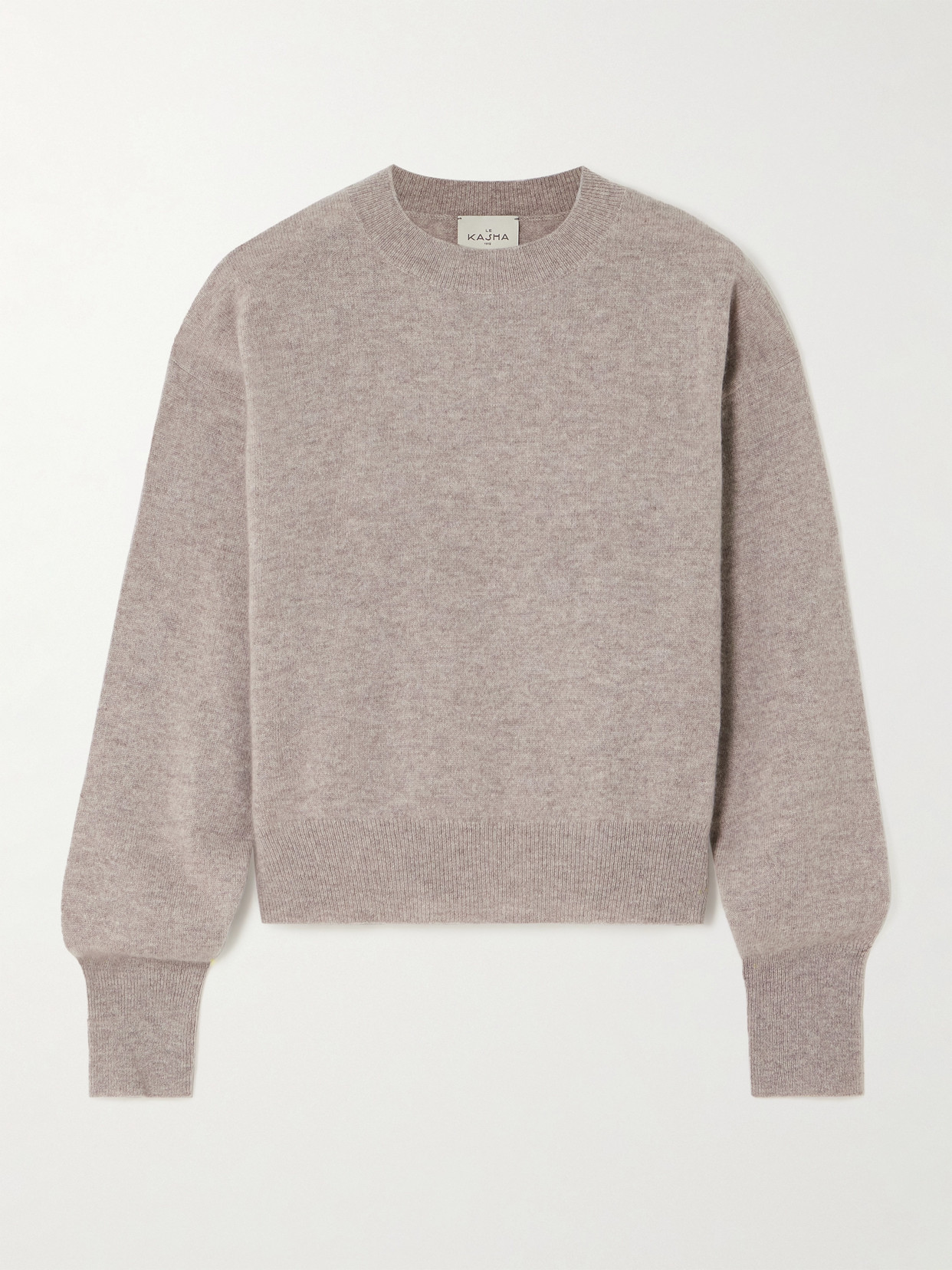 Le Kasha Maglione Modena Oversize In Cashmere Sabbia Donna In Brown