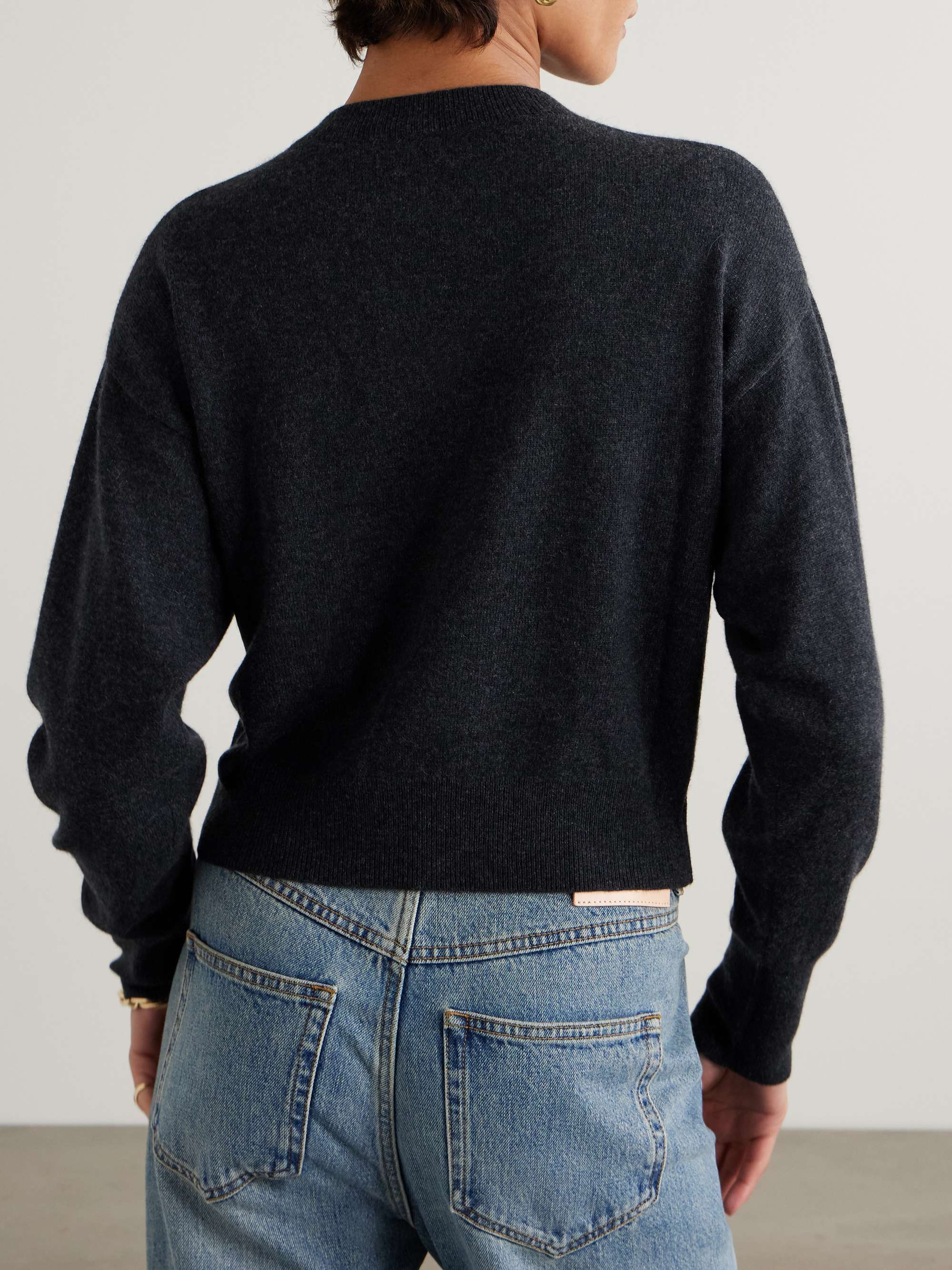 LE KASHA + NET SUSTAIN Menorca organic cashmere sweater
