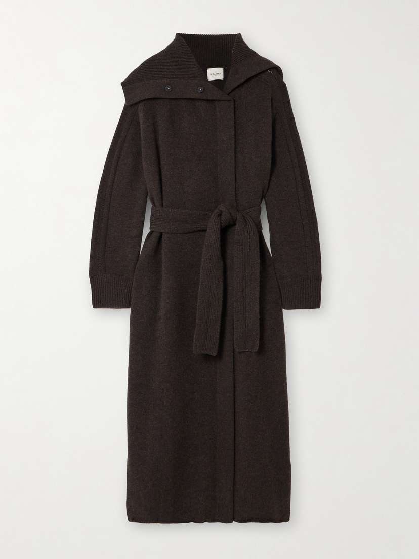 Le Kasha Odisha Belted Organic Cashmere Cardigan