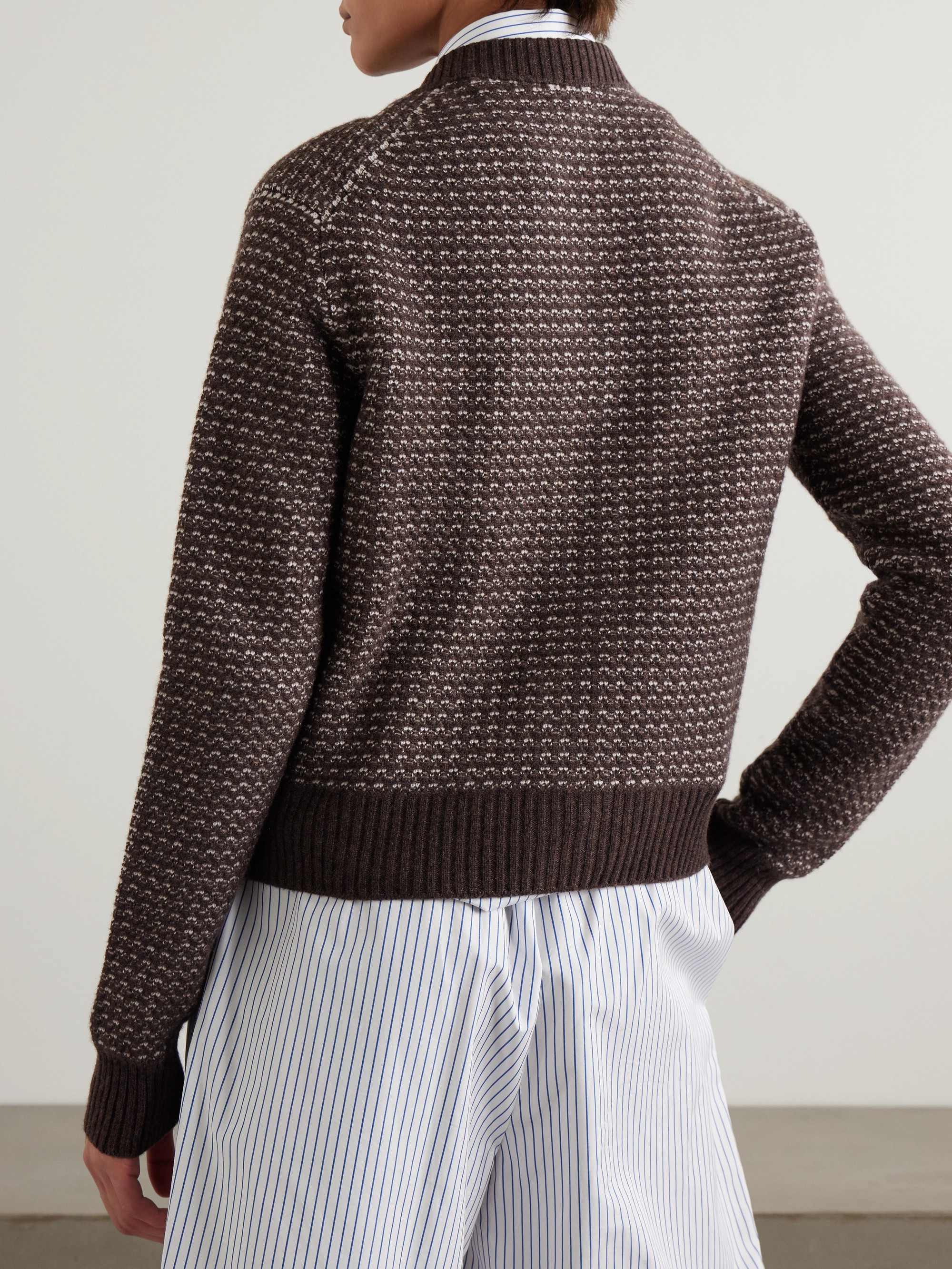 Purdey Rosebank cashmere cardigan