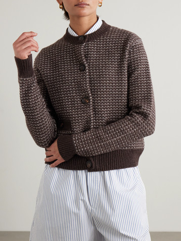 Purdey Rosebank cashmere cardigan