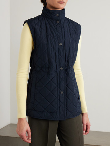 Purdey Quilted shell vest