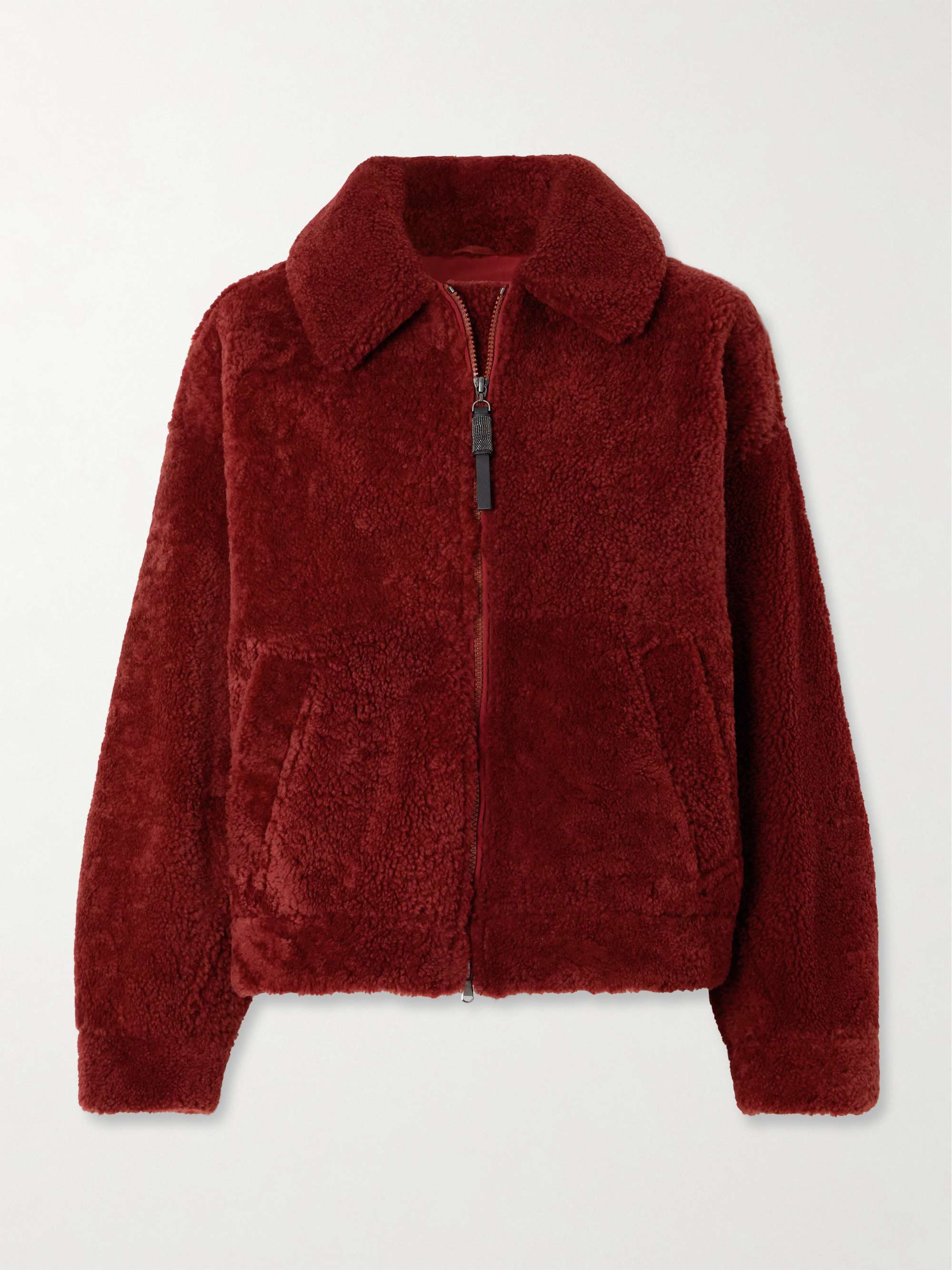 BRUNELLO CUCINELLI Shearling jacket NET A PORTER