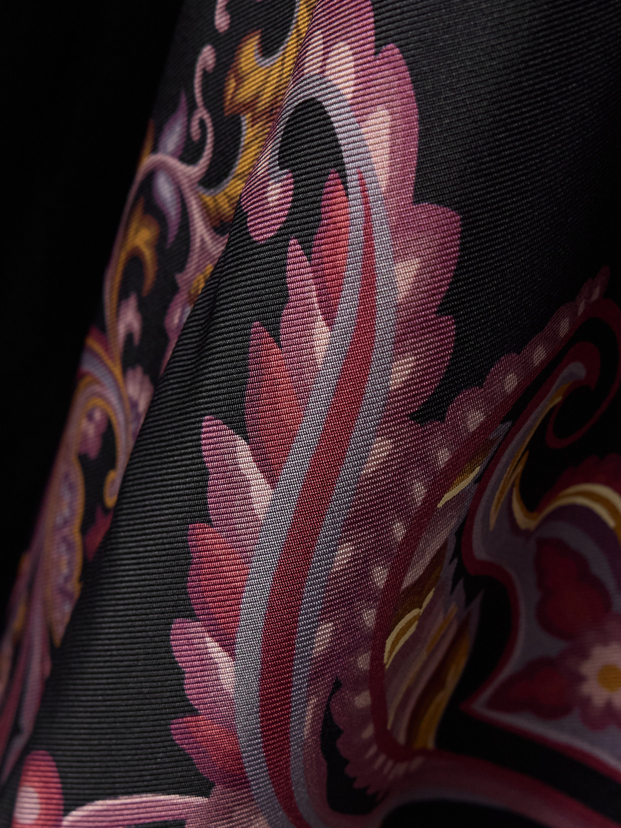 Printed Silk-Twill Shirt
