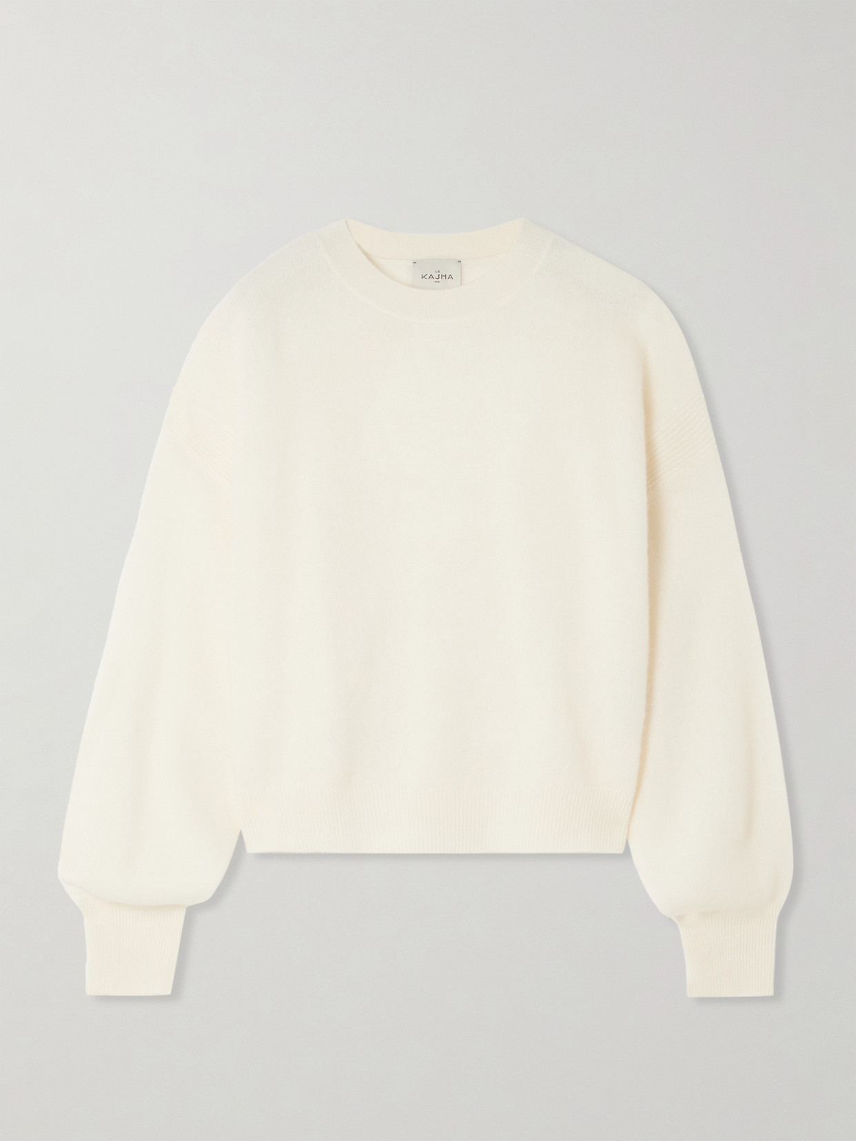 Le Kasha - Modena Brushed-organic Cashmere Sweater - White