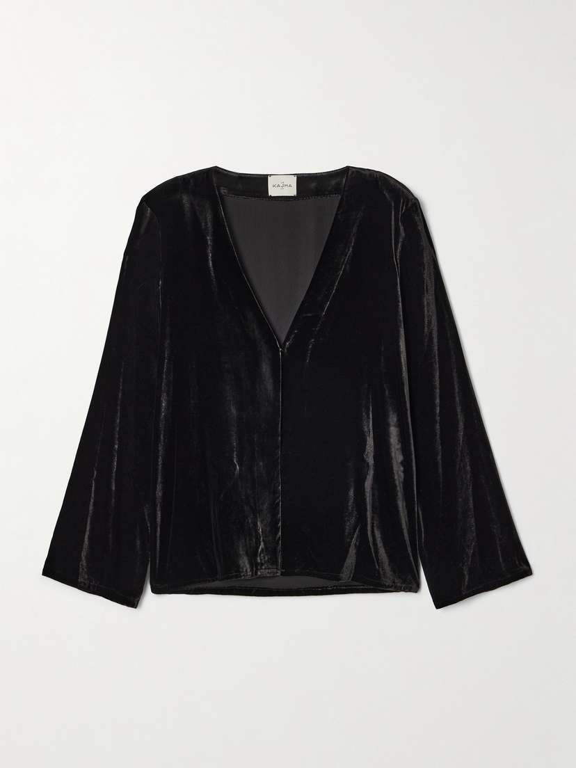 Le Kasha Grissi Velvet Top