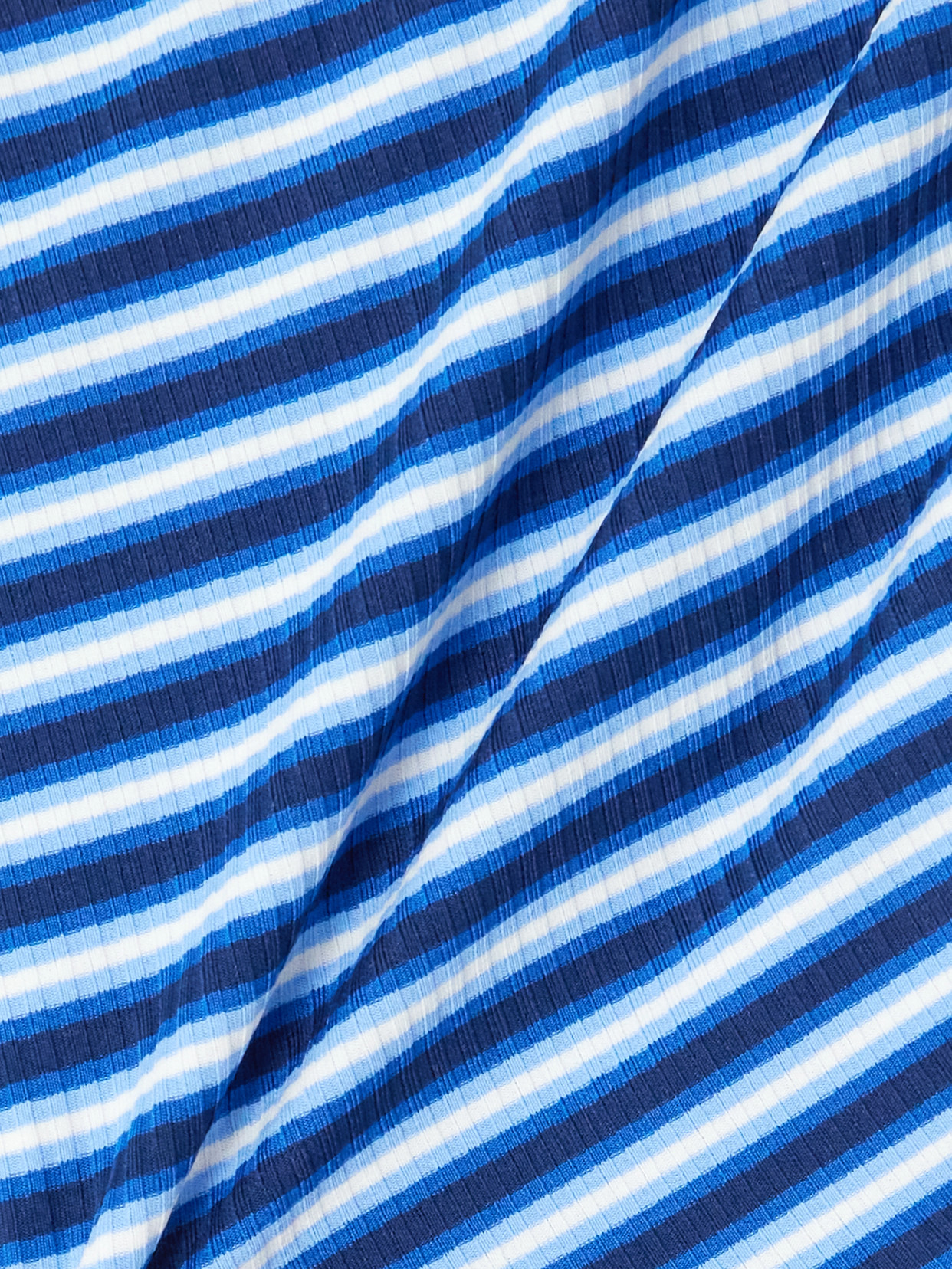 Lido Venti Striped Triangle Bikini In Blue