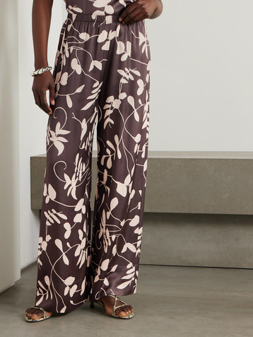 Faithfull Chambien floral-print crepe pants