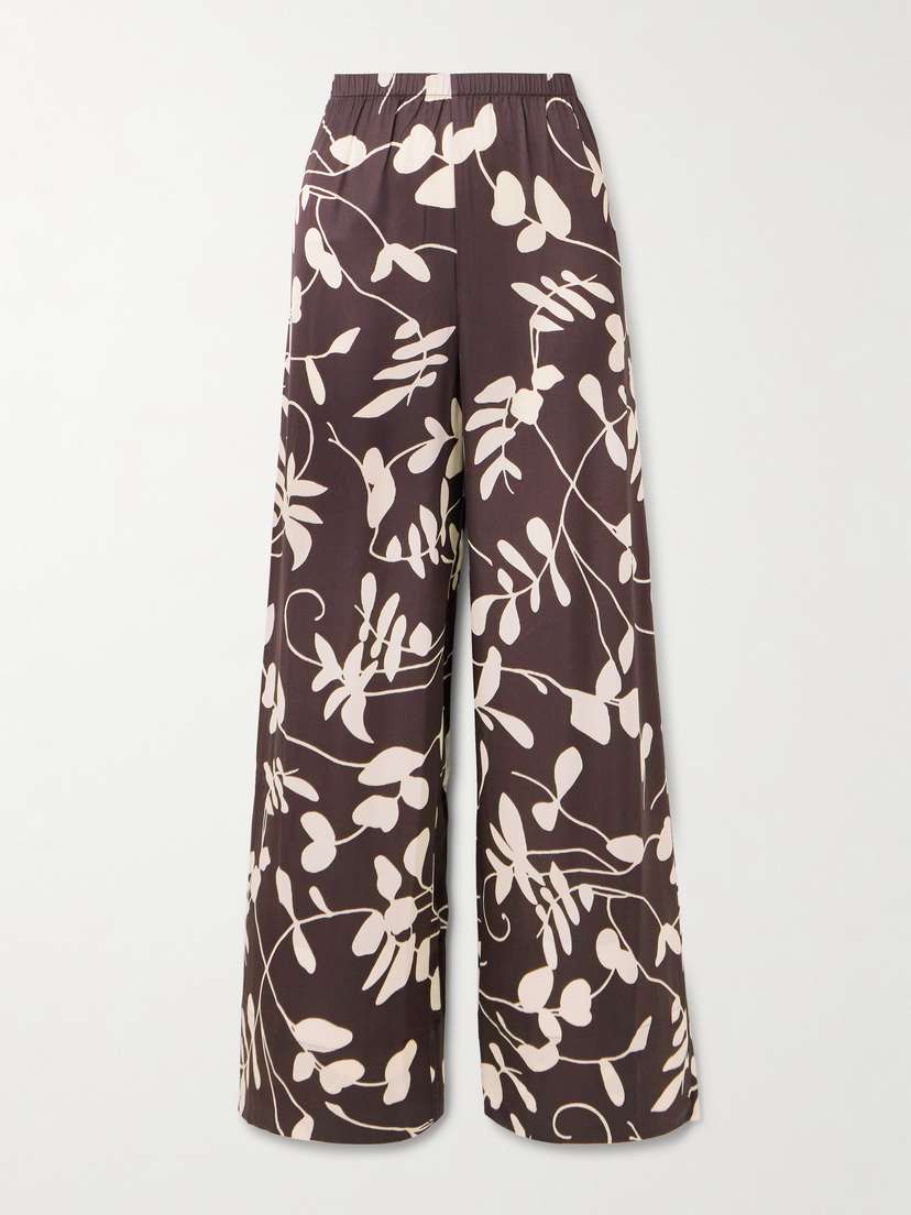 Faithfull Chambien Floral-print Crepe Pants
