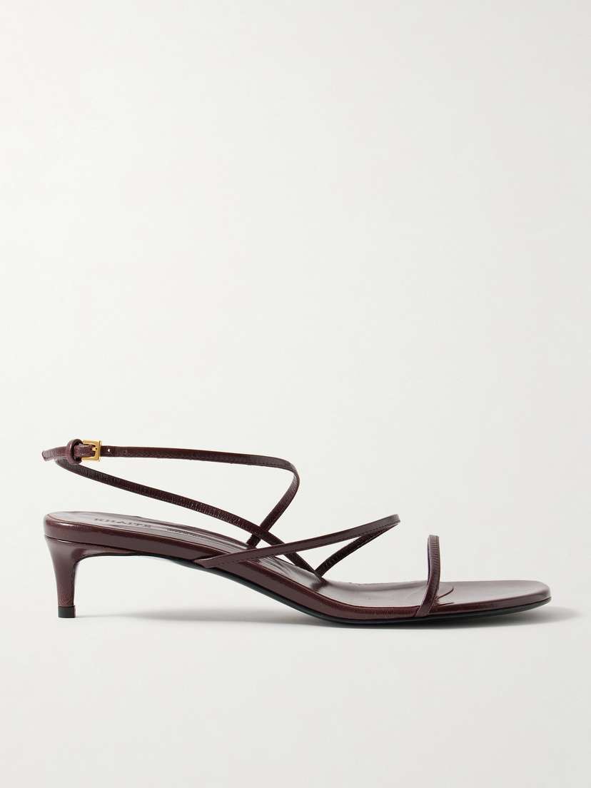 Khaite Loop Leather Sandals