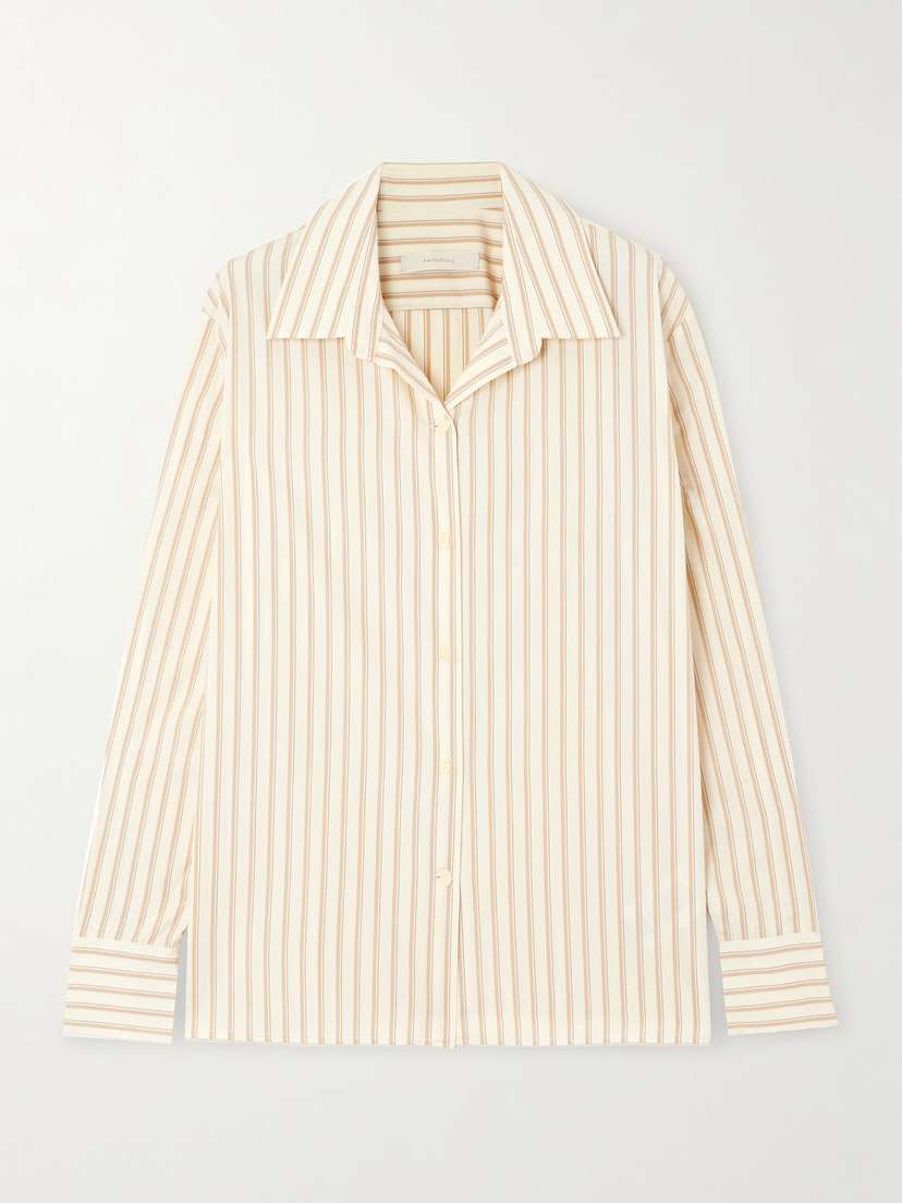 Faithfull Vados Striped Cotton-poplin Shirt