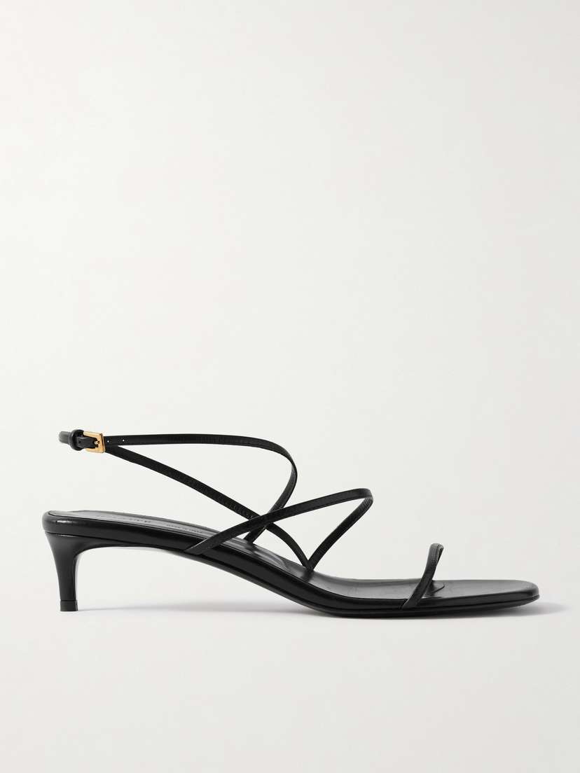 Khaite Loop Leather Sandals