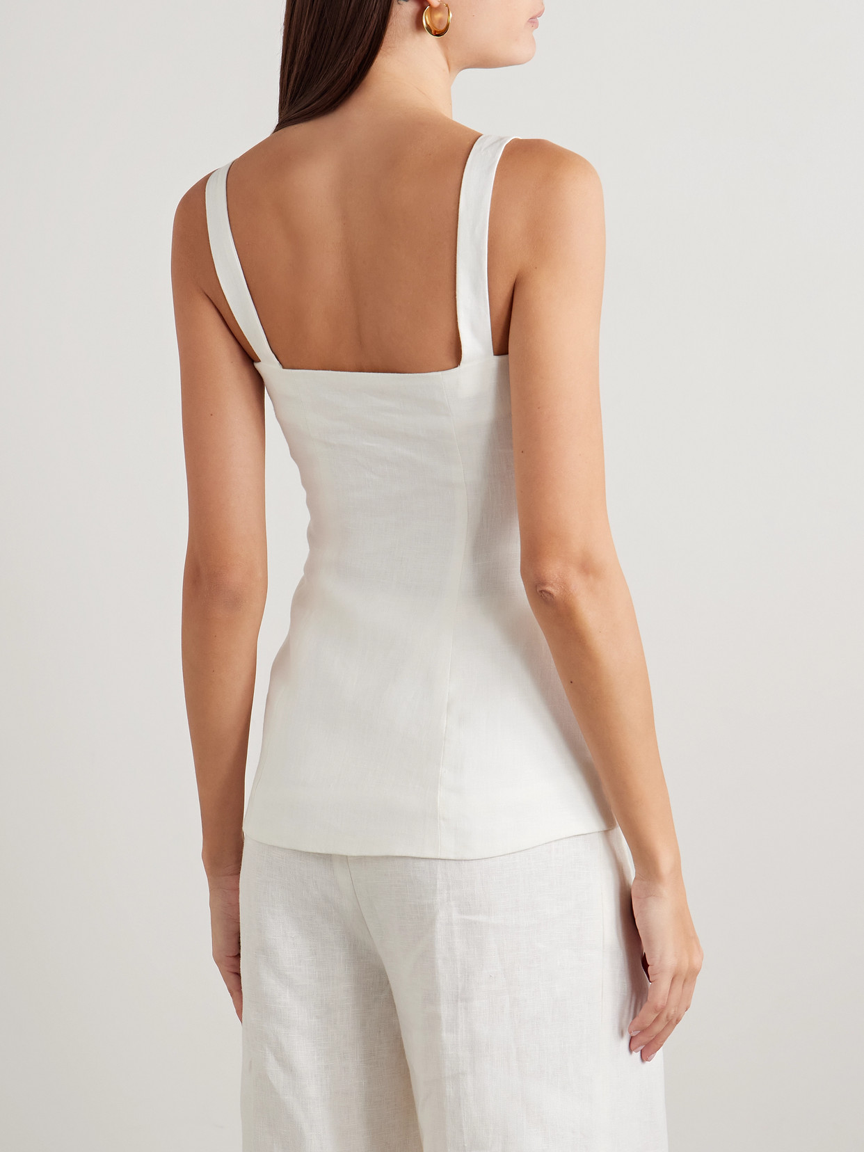 Corbiere Linen Tank
