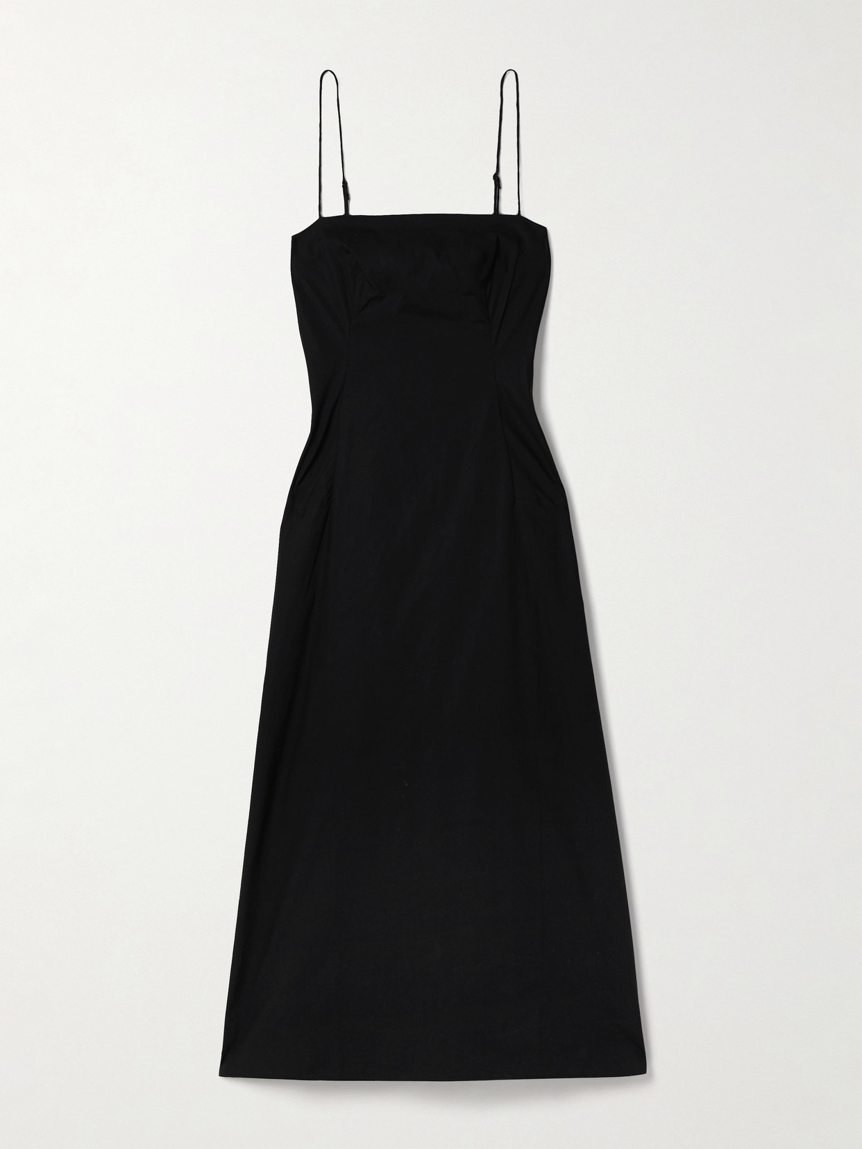 FAITHFULL OSTANO COTTON-POPLIN MIDI DRESS