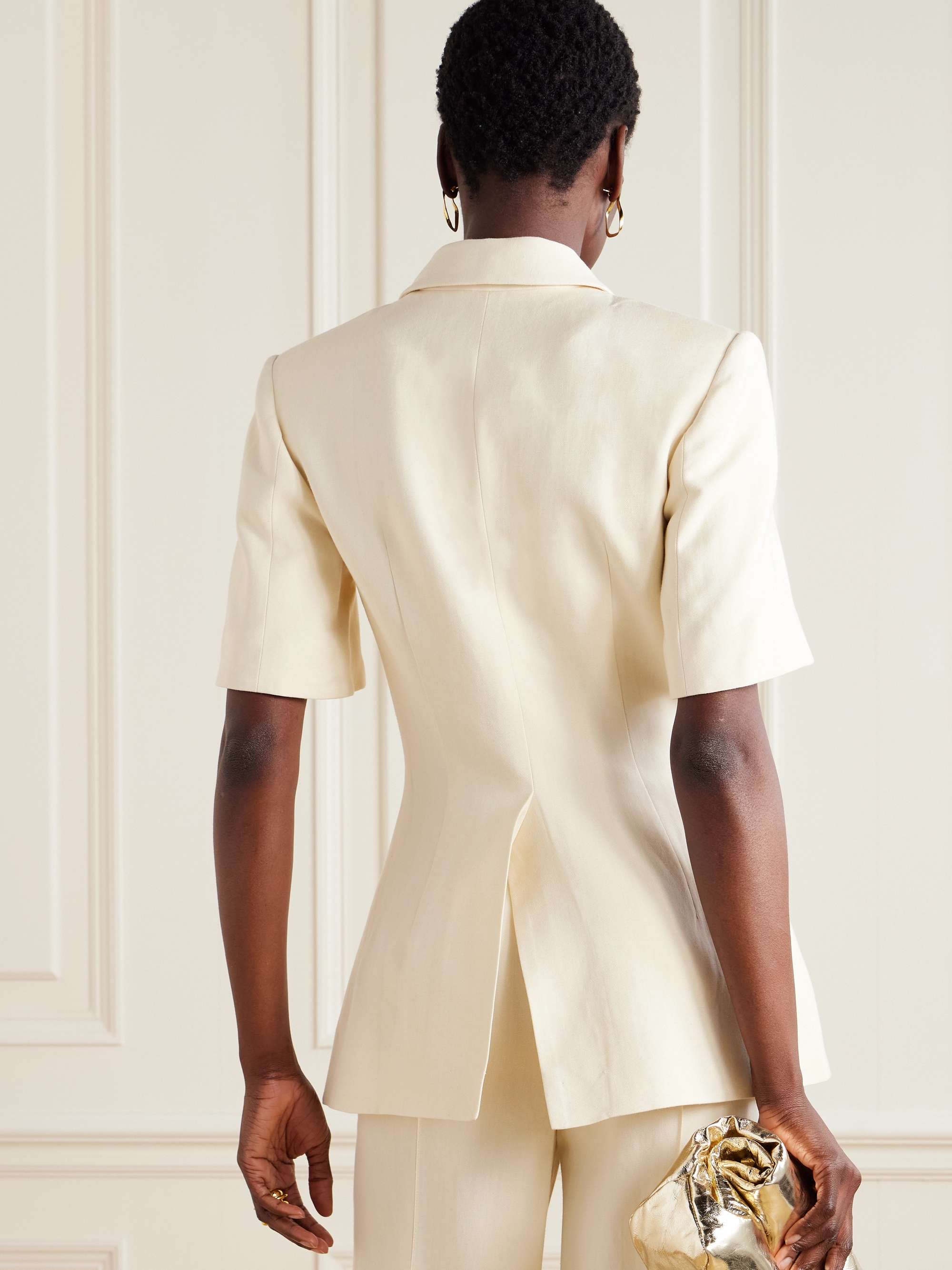 FAITHFULL Enna woven blazer | NET-A-PORTER