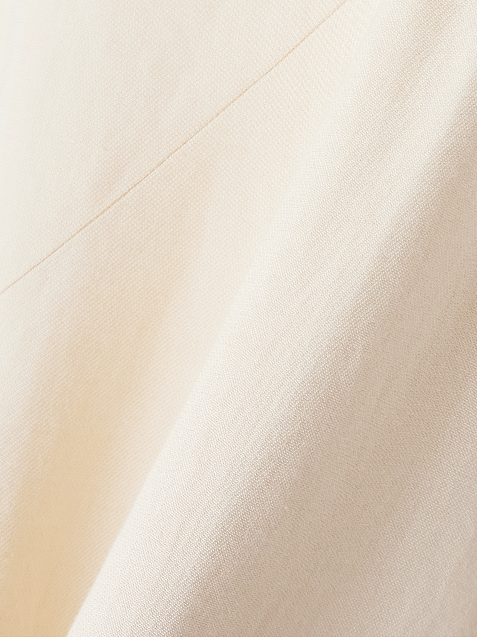 Faithfull Alva asymmetric lace-trimmed woven midi dress thumbnail