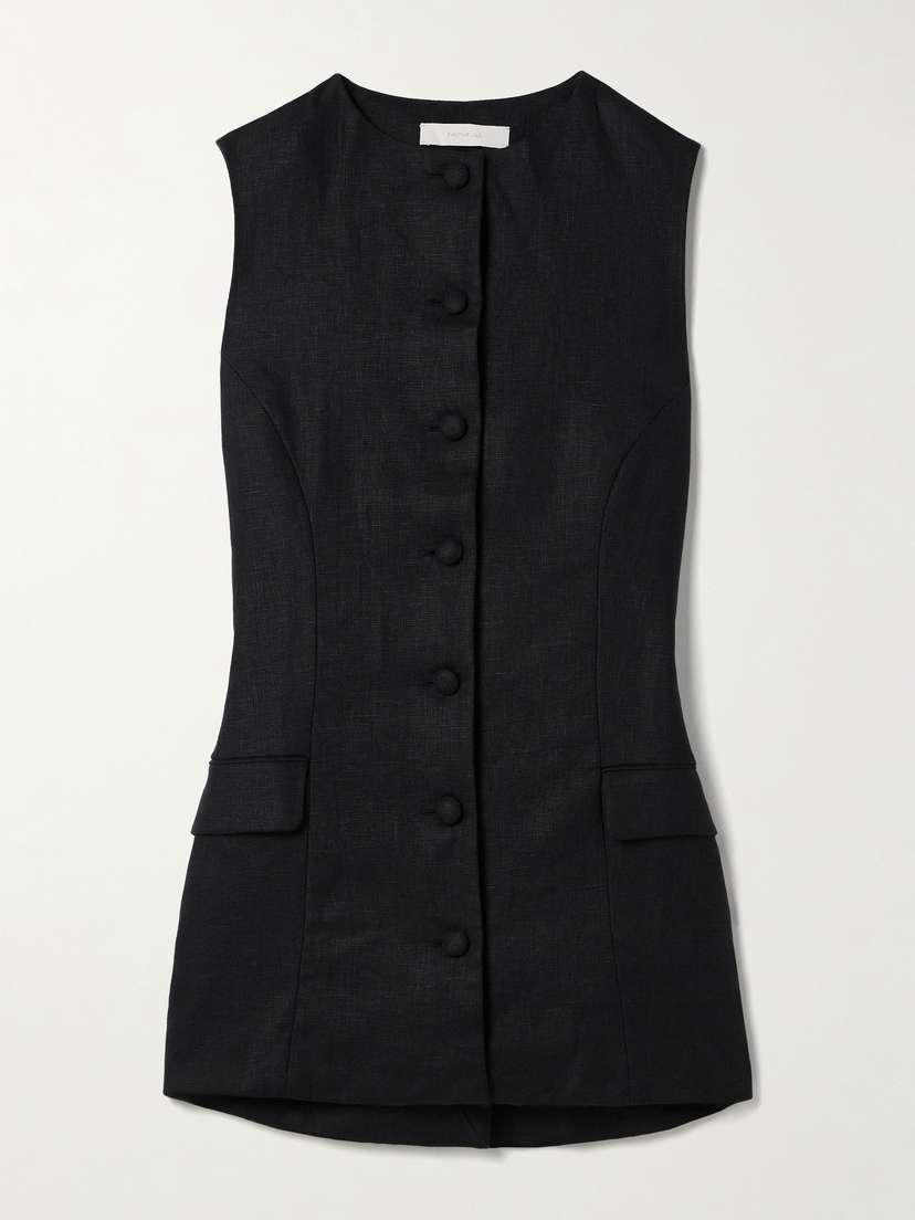 Faithfull Jane Linen Vest