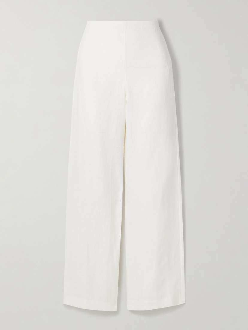 Faithfull Ilride Linen Straight-leg Pants