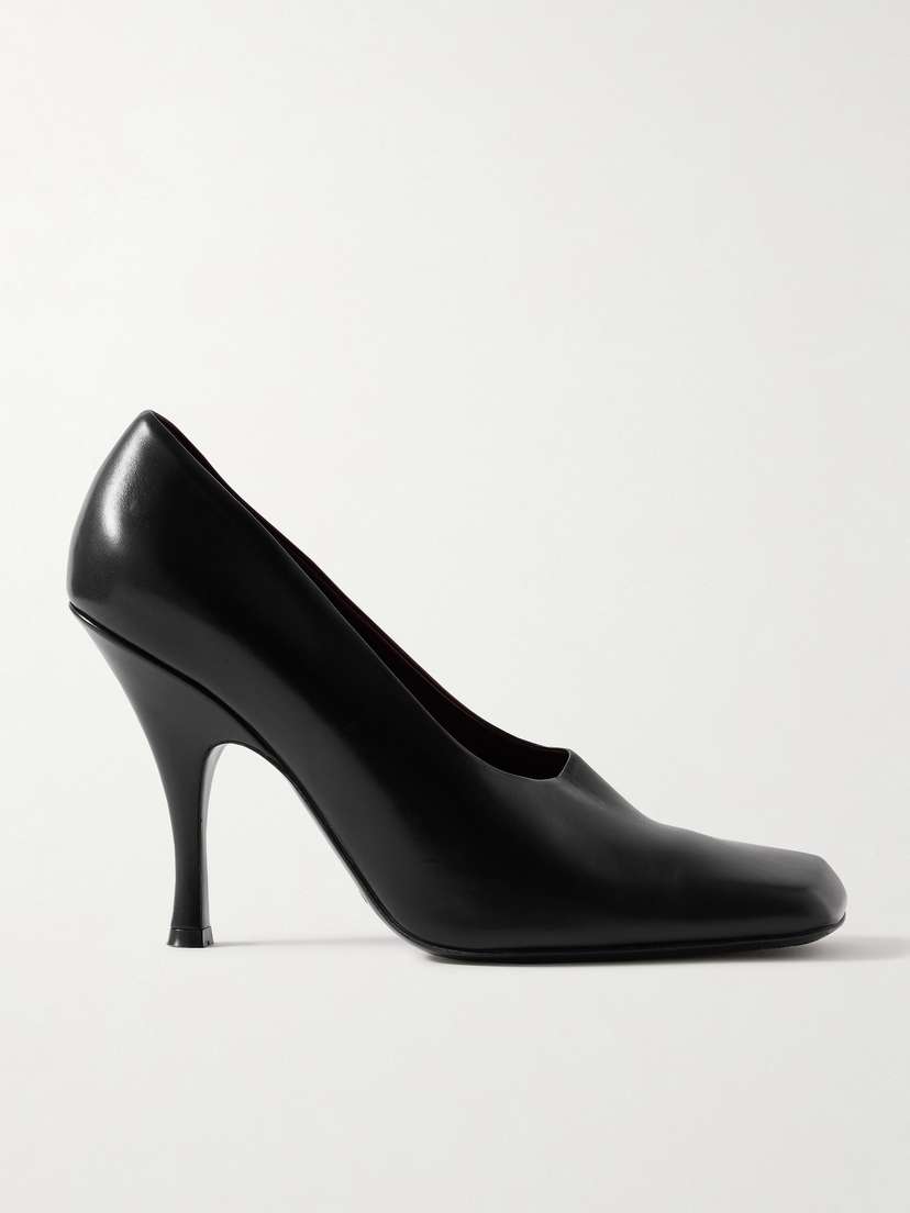 Khaite — Eva leather pumps