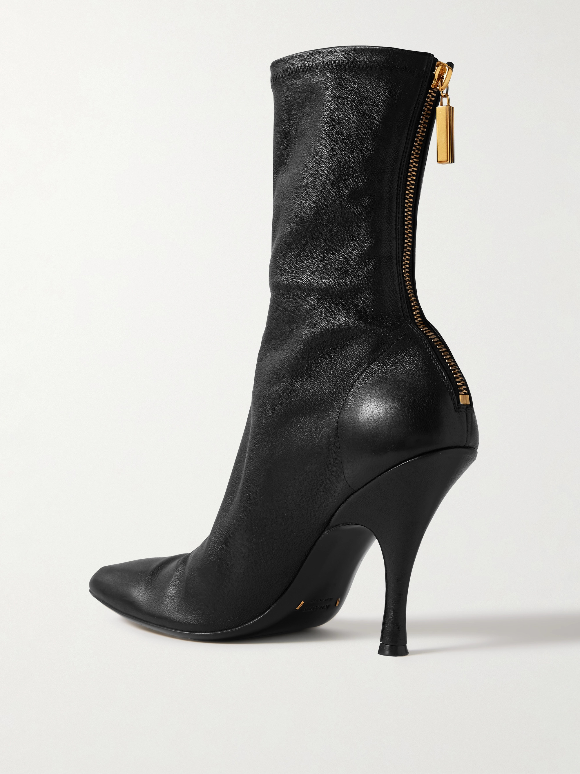 KHAITE Eva leather sock boots thumbnail