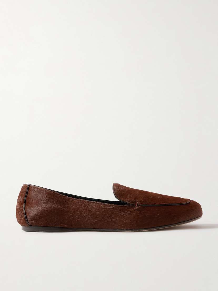Khaite Monroe Calf Hair Loafers